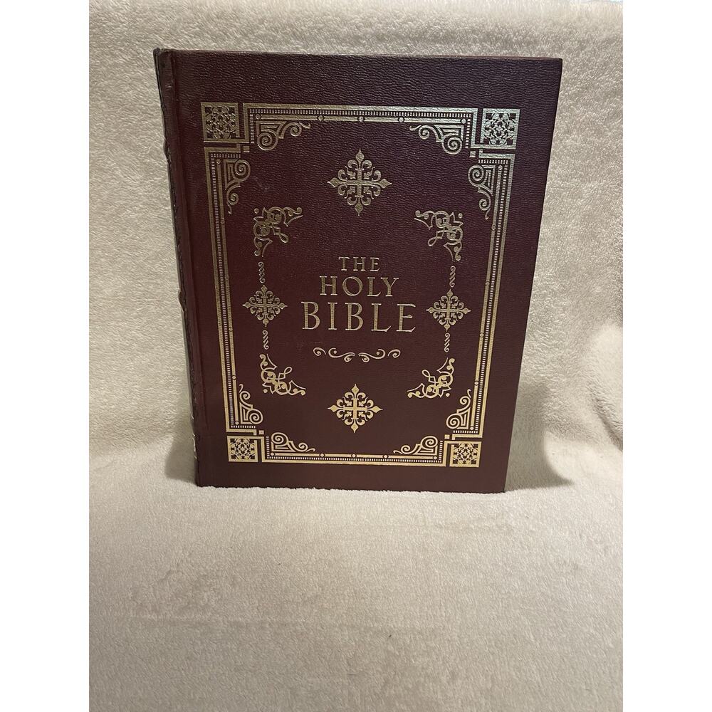 The Holy Bible: Illuminated Family Edition, King James Version, Burgundy